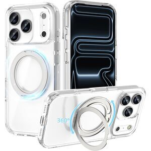 360° Magnetic Stand Case Compatible with iPhone 17 Pro Max, 20H-164PH006